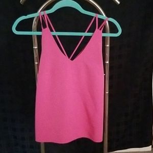 Pink camisole